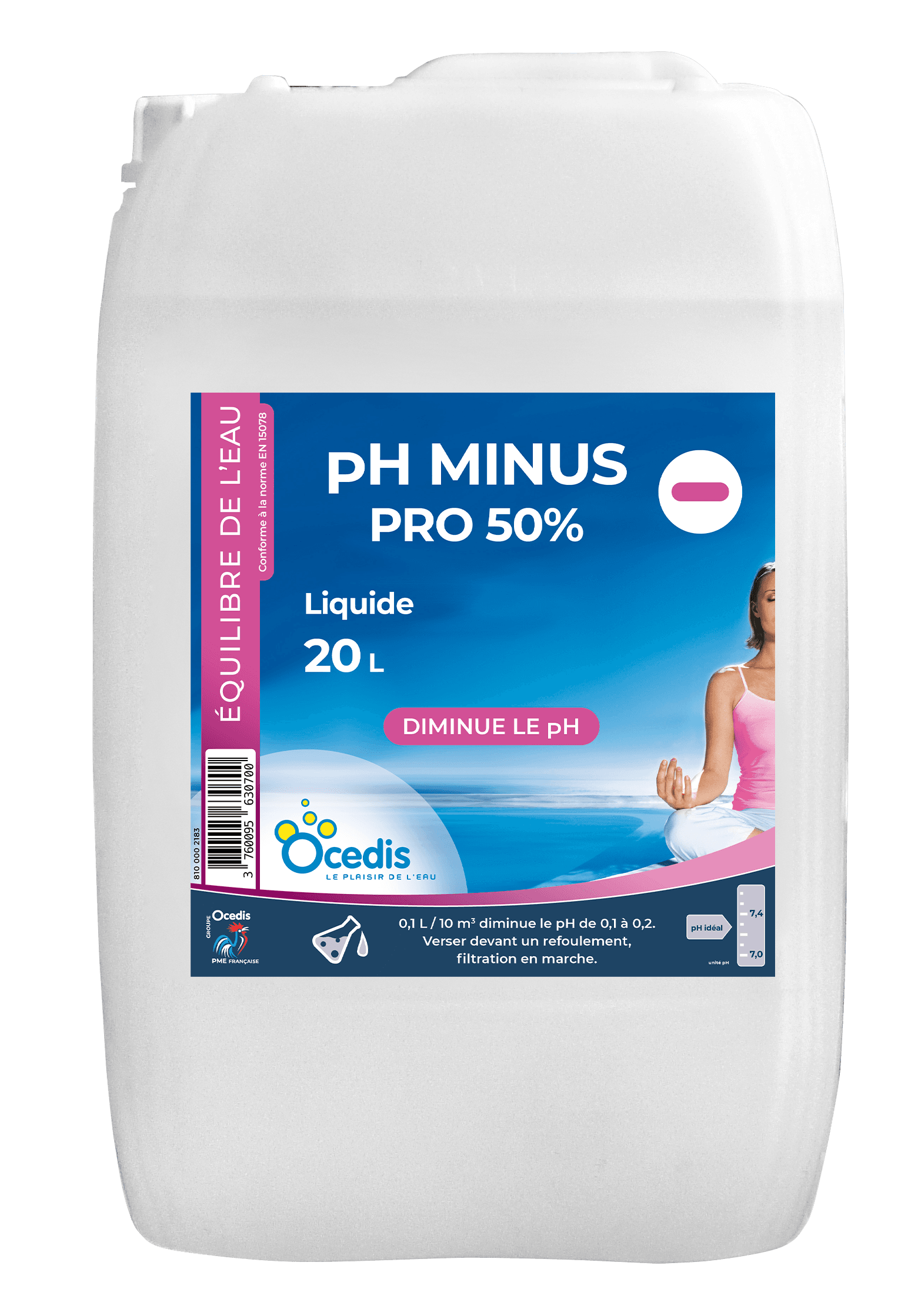 Bidon de pH Minus 50% Spécial Pro 20 L